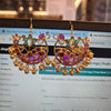 Kundan Fish Earrings | Handmade | Multicolor | 2 Variants
