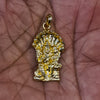 Panch Loham Lakshmi Narasimha Swami Locket held in palm