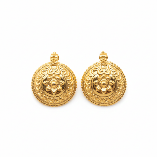24K Gold Plated Classic Dome Thali Bottu Mangalsutra Pendant