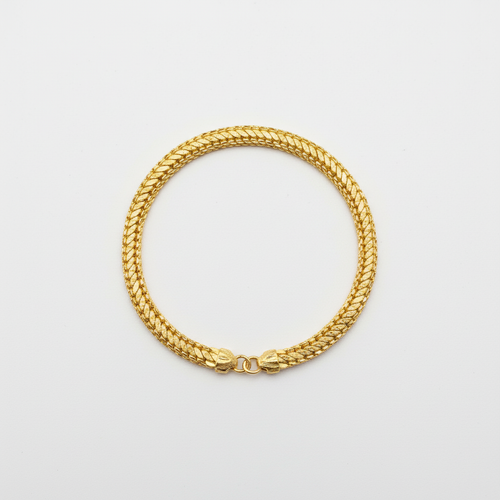 24K Gold Plated Mesh Bracelet