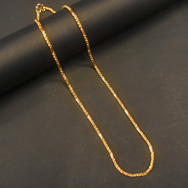 24 Inch Panchloha 2mm Boddu Thali Chain for Women - Anti-Tarnish Five Metal Necklace