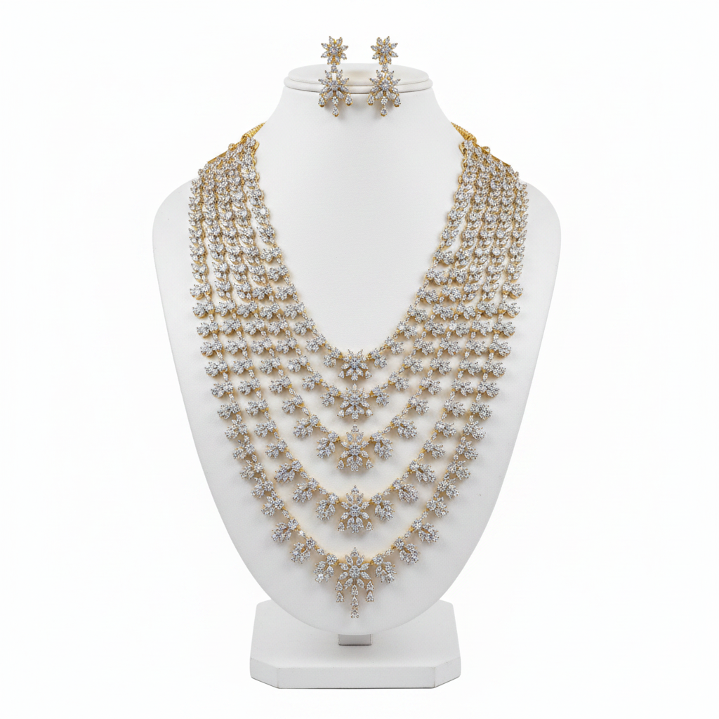 5-Layer CZ Diamond Haram - Mannequin