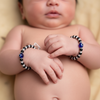 Asp 925 Silver Nazariya Bracelet with Evil Eye Charms for Babies (0-15 Months)
