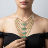 Pearls Satlada Haar - Seven Layer Necklace | Asp Fashion Jewellery