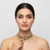Pachi Kundan Choker - 24K Gold Plated Traditional Necklace