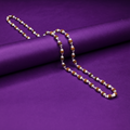 92.5 Sterling Silver Rudraksha Mala for Men - 26 Inch Sacred Chain