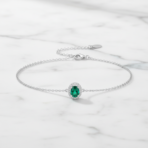 925 Silver Bracelet Simple Lifestyle Image