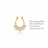 925 Sterling Silver Septum Nose Pin with Specifications