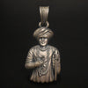 925 Hallmarked Silver Jalaram Bapa Pendant