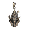 925 Silver Antique Lord Shiva with Nandi Pendant for Men