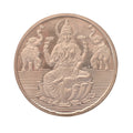 999 Pure Silver Coin - Laxmi & Om Design (6cm Diameter)