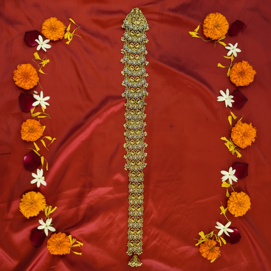 Antique Gold Kundan Bridal Jada Bila