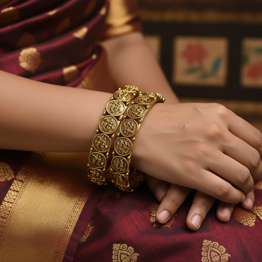Asp Antique  Nakshi Radhakrishna Bangles