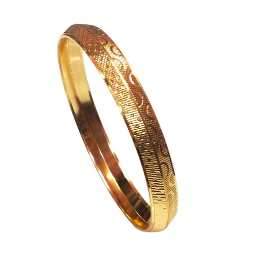 Asp Gold Plated Punjabi Kada for Men