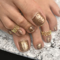 Asp Panchloha Zigzag Toe rings