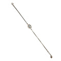 Asp Pure Sterling Silver Evil Eye Bracelet