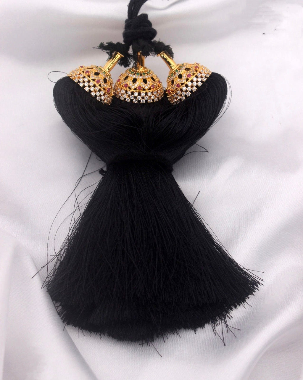 Asp Zircon Kunjalam - Kuppulu - Jada Gantallu - For Classical Dance Hair Extension
