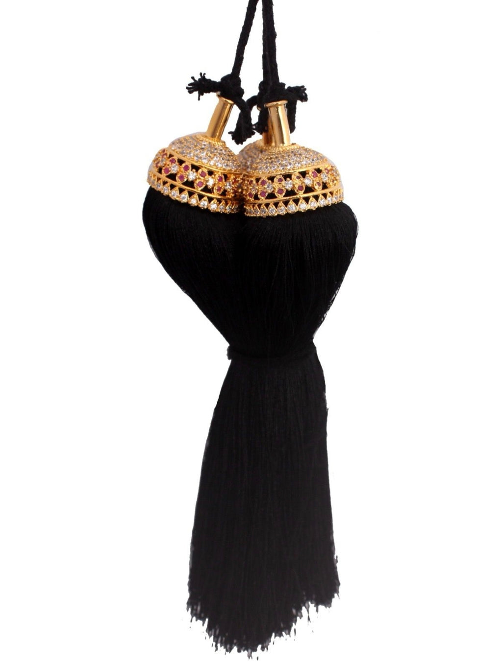 Asp Zircon Kunjalam - Kuppulu - Jada Gantallu - For Classical Dance Hair Extension