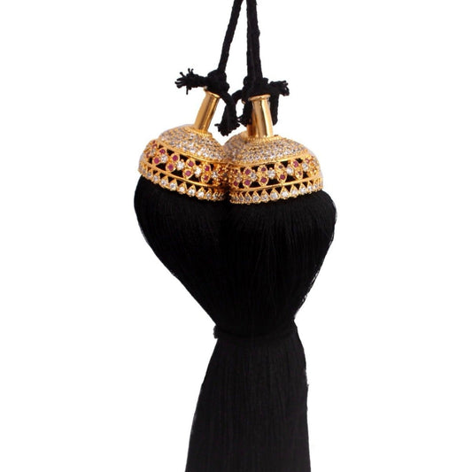 Asp Zircon Kunjalam - Kuppulu - Jada Gantallu - For Classical Dance Hair Extension