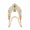 Emerald Floral Temple Vanki 