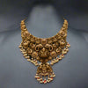 Exquisite Antique Coral Laxmi Bridal Necklace Set