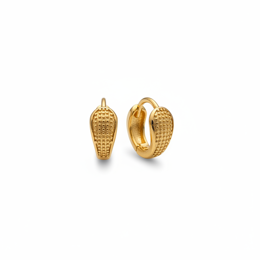  Gold Huggie Hoop Earrings