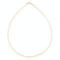 Gold Wire Chain Necklace