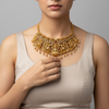 Grand Nagas Lakshmi Choker Set - 24K Gold Plated Statement Bridal Jewellery