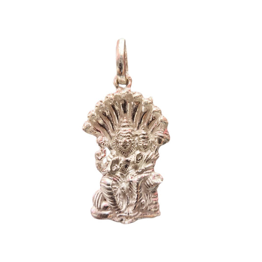 Embrace the Strength and Spirit: Unveiling the Silver Narsimha Swami Pendant