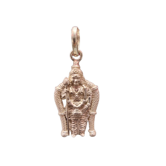 Embrace the Divine: Captivate With a Sterling Silver Murugan Swami Pendant