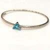 "Effortlessly Elegant: Discover the Classy Charm of the 925 Silver Bangle Bracelet by Asp Silver"