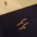 24K Gold Plated Side Maatil Ear Chain - Adjustable Mini Design