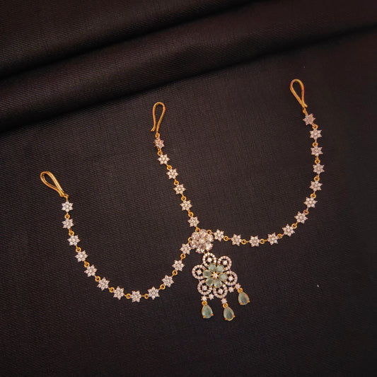 American Diamond Mathapatti By Asp Fashion Jewellery