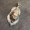 "The Majestic Lord Narasimha: A Sterling Silver Pendant to Embrace Your Devotion"