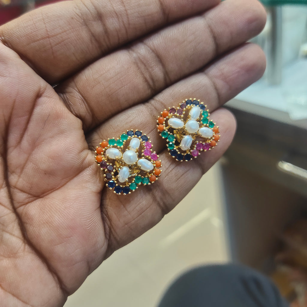 Ultimate Gems & Pearl Pendant Set