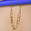 "Pearls of Elegance: The Asp Fashion Two Layered Pearl Necklace"