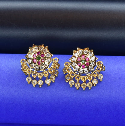 "Shine Bright with Asp Fashion: Elevate Your Style with Panchloha Kammalu Studs Earrings"