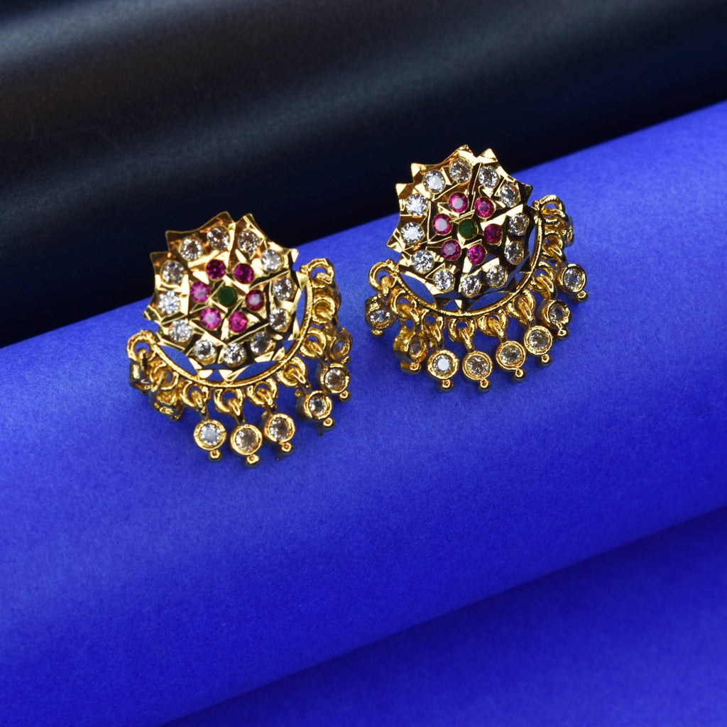 Panchloha Kammalu Stud Earrings - Shine Bright Traditional Jewelry