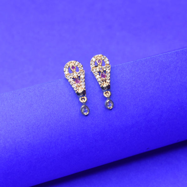 Daily Wear Small One Gram Gold Earrings By Asp Fashion Jewellery