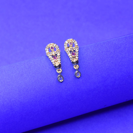 Daily Wear Small One Gram Gold Earrings By Asp Fashion Jewellery