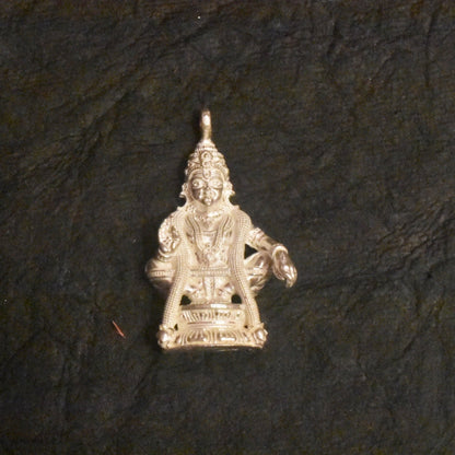 Lord Ayyappa Silver Locket for Your Mala