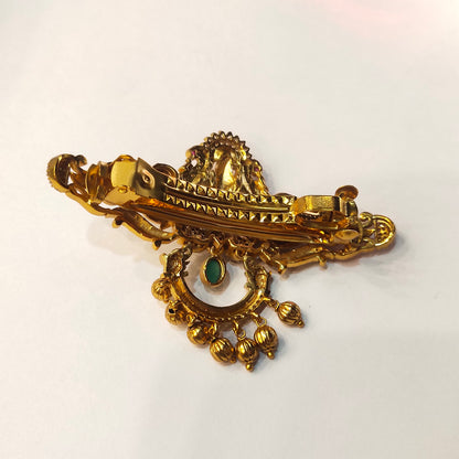 Asp Antique Cz Hair Clip