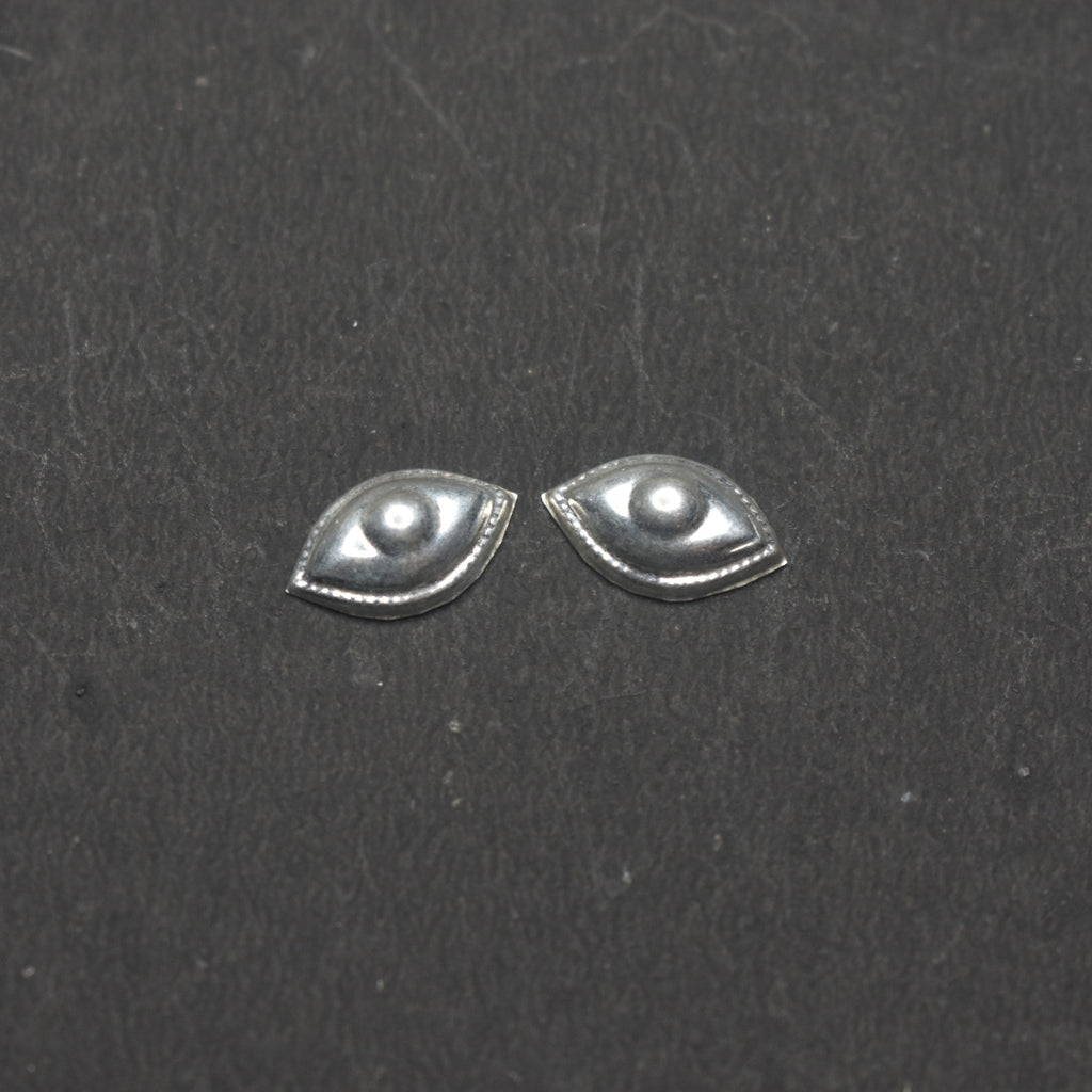 Premium Pure Silver Eyes - Chandi Ki Aankh for Puja, Astrology & Lal Kitab Remedies