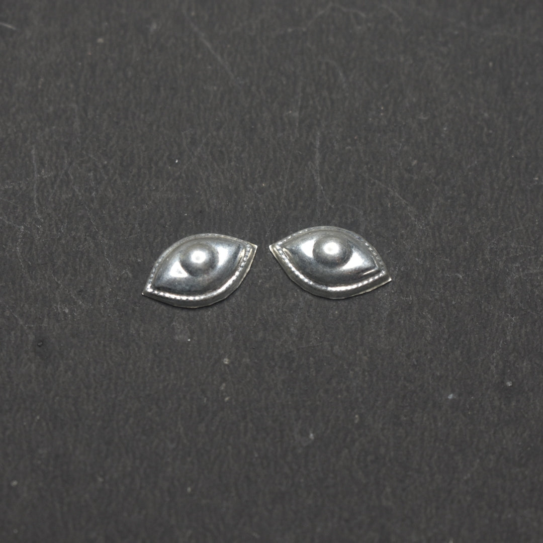 Premium Pure Silver Eyes - Chandi Ki Aankh for Puja, Astrology & Lal Kitab Remedies