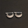 Stylish Sterling Silver Bali Earrings for Men - Dapper Dangles
