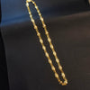 24K Gold Plated Two Rows Lakshmi Kasu Chain - Double Layer Temple Necklace
