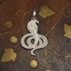 Pure Silver Sarp Nagdevta Locket - 2.6g Sacred Snake Deity Pendant