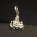 Pure Silver Mallana Swami Locket - 2.6g Spiritual Pendant