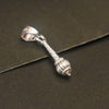 Silver Gada Locket - Traditional Hindu Religious Pendant