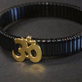 Premium Rolex Style Band Bracelet with Silver Om Brooch for Men